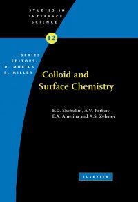 Imagen de portada: Colloid and Surface Chemistry 9780444500458