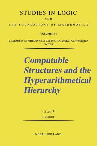 Cover image: Computable Structures and the Hyperarithmetical Hierarchy 9780444500724