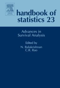 Imagen de portada: Handbook of Statistics: Advances in Survival Analysis 9780444500793