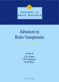 صورة الغلاف: Advances in Brain Vasopressin 9780444500809