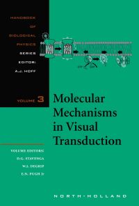 表紙画像: Molecular Mechanisms in Visual Transduction 9780444501028