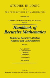 صورة الغلاف: Recursive Algebra, Analysis and Combinatorics 9780444501066