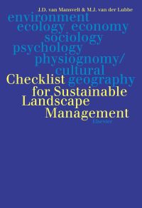 表紙画像: Checklist for Sustainable Landscape Management: Final Report of the EU Concerted Action AIR3-CT93-1210 9780444501592