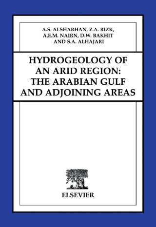 Cover image: Hydrogeology of an Arid Region: The Arabian Gulf and Adjoining Areas: The Arabian Gulf and Adjoining Areas 9780444502254