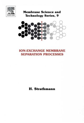 Imagen de portada: Ion-Exchange Membrane Separation Processes 9780444502360