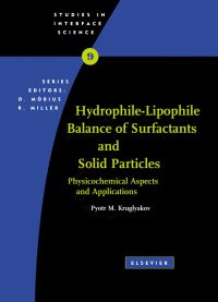 Cover image: Hydrophile - Lipophile Balance of Surfactants and Solid Particles: Physicochemical aspects and applications 9780444502575