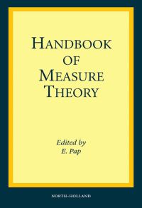 Cover image: Handbook of Measure Theory: In two volumes 9780444502636