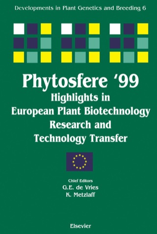 Imagen de portada: Phytosfere'99 - Highlights in European Plant Biotechnology Research and Technology Transfer 9780444503268
