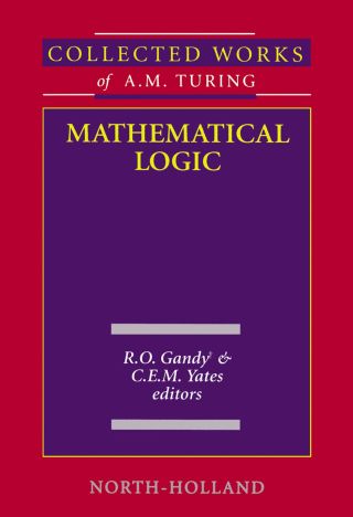 Cover image: Mathematical Logic 9780444504234