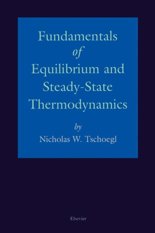 Cover image: Fundamentals of Equilibrium and Steady-State Thermodynamics 9780444504265