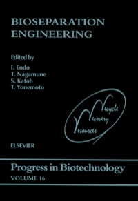 Immagine di copertina: Bioseparation Engineering 9780444504418