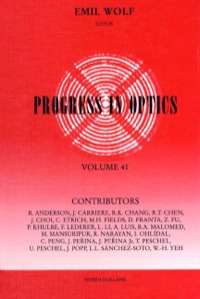 Immagine di copertina: Progress in Optics Volume 41 9780444505682
