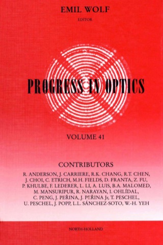 表紙画像: Progress in Optics Volume 41 9780444505682