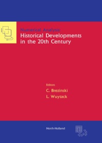 Cover image: Numerical Analysis: Historical Developments in the 20th Century 1st edition 9780444506177