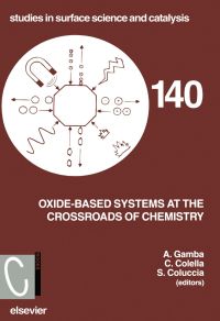 表紙画像: Oxide-based Systems at the Crossroads of Chemistry 9780444506320