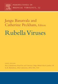 صورة الغلاف: Rubella Viruses 9780444506344