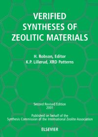 Imagen de portada: Verified Synthesis of Zeolitic Materials: Second Edition 2nd edition 9780444507037