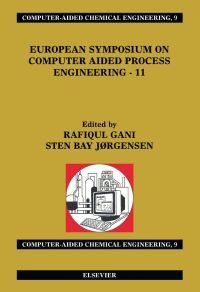 Immagine di copertina: European Symposium on Computer Aided Process Engineering - 11: 11th European Symposium of the Working Party on Computer Aided Process Engineering 9780444507099