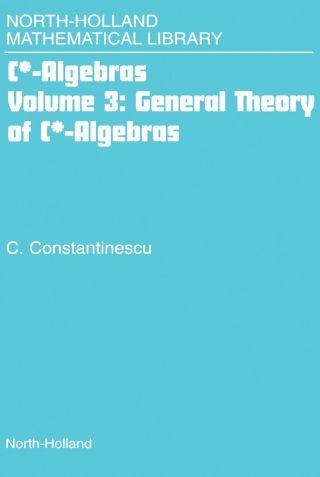 Cover image: General Theory of C*-Algebras 9780444507518