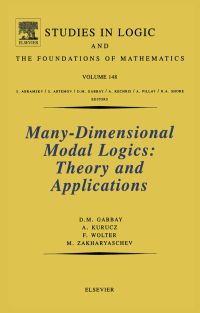 Omslagafbeelding: Many-Dimensional Modal Logics: Theory and Applications: Theory and Applications 9780444508263