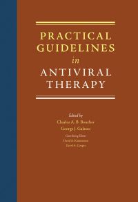 صورة الغلاف: Practical Guidelines in Antiviral Therapy 9780444508843