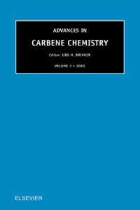 Immagine di copertina: Advances in Carbene Chemistry, Volume 3 9780444508928