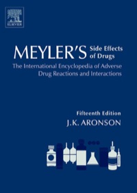 Imagen de portada: Meyler's Side Effects of Drugs 15E: The International Encyclopedia of Adverse Drug Reactions and Interactions 15th edition 9780444509987