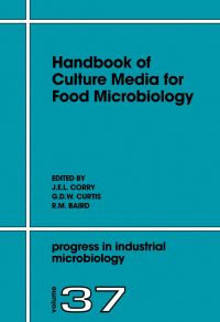 Omslagafbeelding: Handbook of Culture Media for Food Microbiology 2nd edition 9780444510846