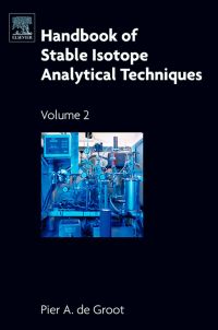 Imagen de portada: Handbook of Stable Isotope Analytical Techniques Vol II 9780444511157