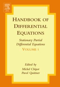 Imagen de portada: Handbook of Differential Equations:Stationary Partial Differential Equations: Stationary Partial Differential Equations 9780444511263