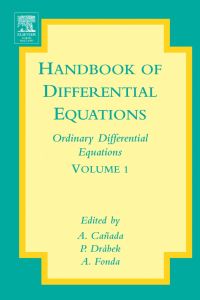 صورة الغلاف: Handbook of Differential Equations: Ordinary Differential Equations 9780444511287