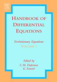 Titelbild: Handbook of Differential Equations: Evolutionary Equations: Evolutionary Equations 9780444511317