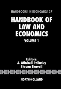 Cover image: Handbook of Law and Economics 2nd edition 9780444512352