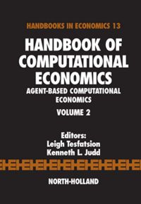 Cover image: Handbook of Computational Economics: Agent-Based Computational Economics 3rd edition 9780444512536