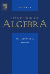 Imagen de portada: Handbook of Algebra 9780444512642