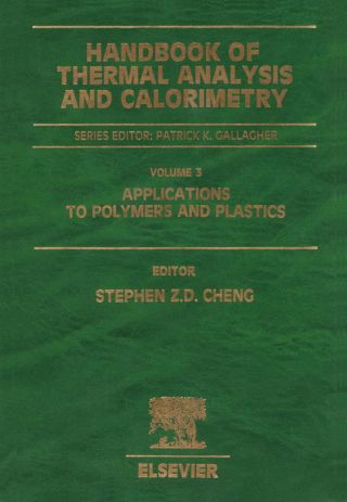 Immagine di copertina: Handbook of Thermal Analysis and Calorimetry: Applications to Polymers and Plastics 9780444512864
