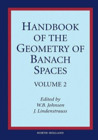 Cover image: Handbook of the Geometry of Banach Spaces 9780444513052