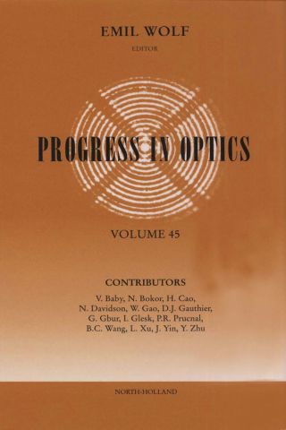 Cover image: Progress in Optics Volume 45 9780444513342