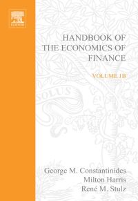 表紙画像: Handbook of the Economics of Finance: Financial Markets and Asset Pricing 9780444513632