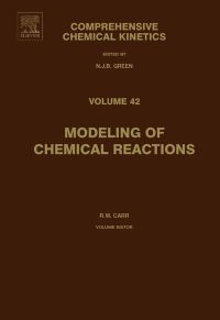 Titelbild: Modeling of Chemical Reactions 9780444513663