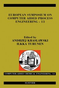 Cover image: European Symposium on Computer Aided Process Engineering - 13: 36th European Symposium of the Working Party on Computer Aided Process Engineering 9780444513687