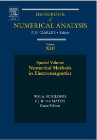 Cover image: Numerical Methods in Electromagnetics: Special Volume 9780444513755