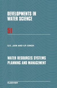 表紙画像: Water Resources Systems Planning and Management 9780444514295
