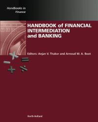 Omslagafbeelding: Handbook of Financial Intermediation and Banking 9780444515582