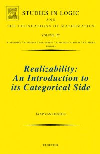 صورة الغلاف: Realizability: An Introduction to its Categorical Side 9780444515841