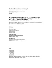 Cover image: Carbon Dioxide Utilization for Global Sustainability: Proceedings of the 7th International Conference on Carbon Dioxide Utilization, Seoul, Korea, October 12-16, 2003 9780444516008