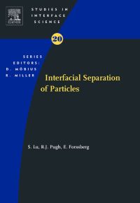 Cover image: Interfacial Separation of Particles 9780444516060