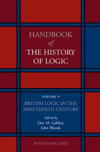 Cover image: British Logic in the Nineteenth Century 9780444516107