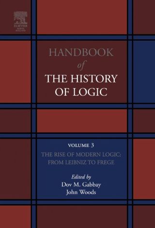 Cover image: The Rise of Modern Logic: from Leibniz to Frege: from Leibniz to Frege 9780444516114