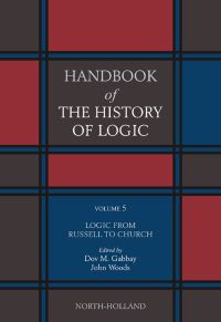 Cover image: Logic from Russell to Church 9780444516206